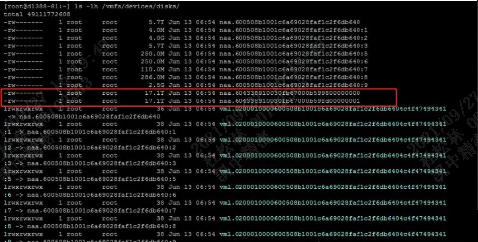 Vmware挂载san存储_vSphere 6.x 共享存储LUN丢失分区表修复(精华)第1张