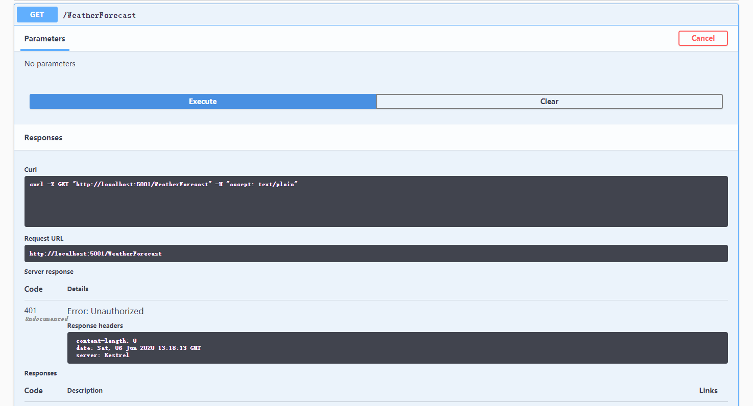 ASP.NET CORE3.0 API Swagger+IdentityServer4授权验证第6张