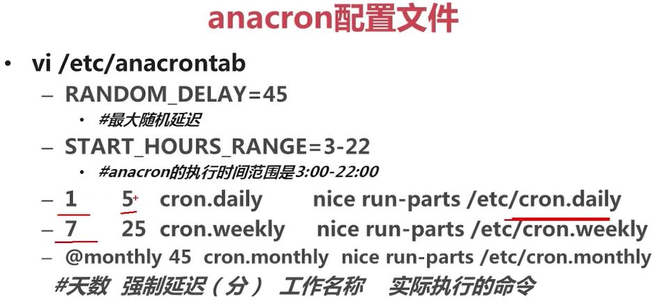 anacron配置文件