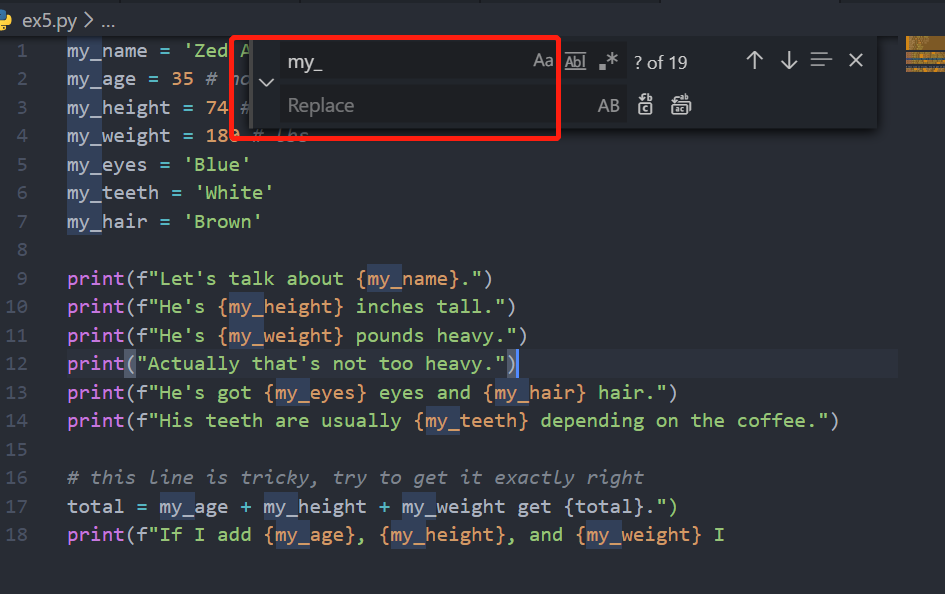 [Python基础] 笨办法学Python3（Learn Python3 The Hard Way 中文版）练习1~9 - niki_July ...