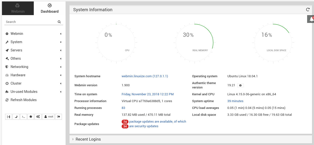 webmin-dashboard