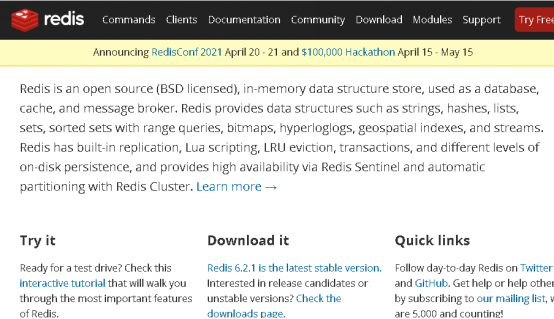 Redis6：第二章：（2）Redis6 下载安装第1张