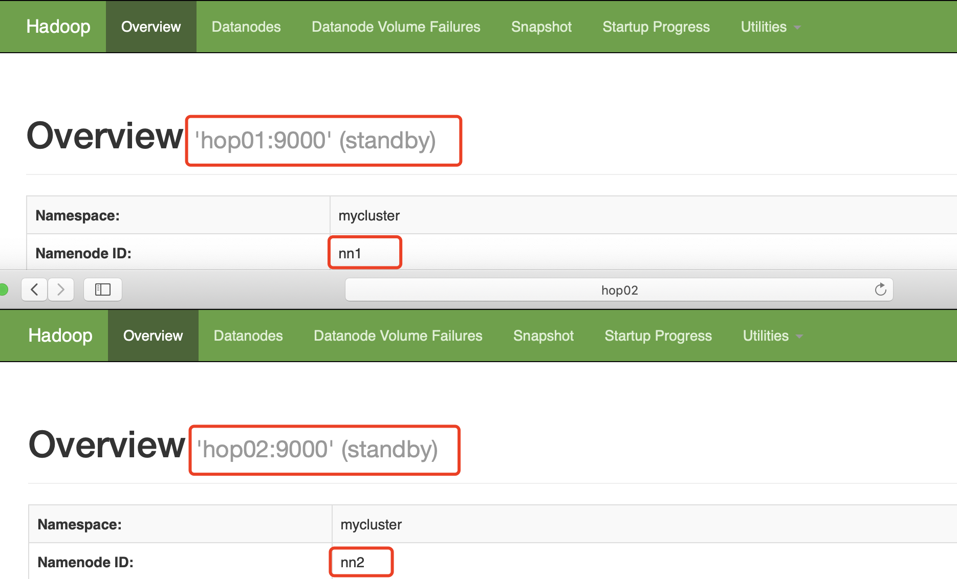 <span>Hadoop框架：HDFS高可用环境配置</span>