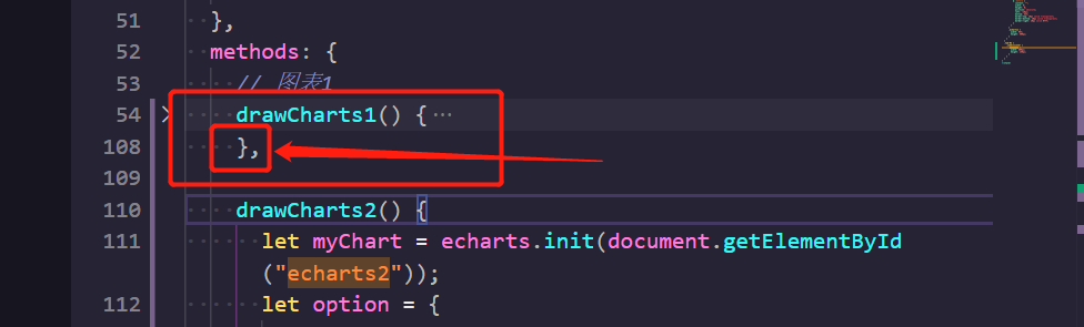 vscode折叠代码后，没有显示结束大括号，只显示省略号怎么解决第3张