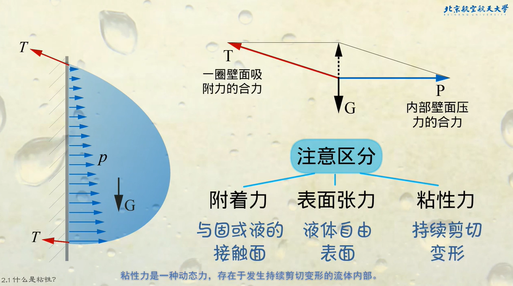 液体表面张力方向图解图片