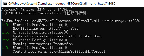 使用cmd命令行(.NET Core CLI)来启动ASP.NET Core 应用程序的多个实例第22张