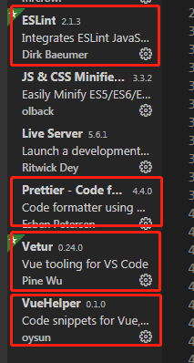 在vscode中的vue单文件组件的代码提示以及自动符合Eslint规范第1张