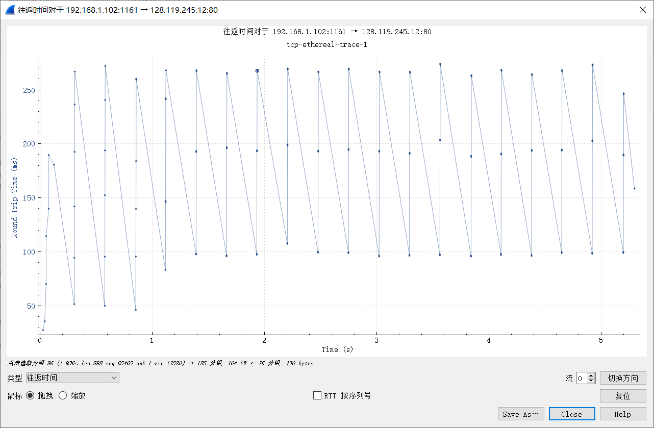 TCP协议与Wireshark实验 