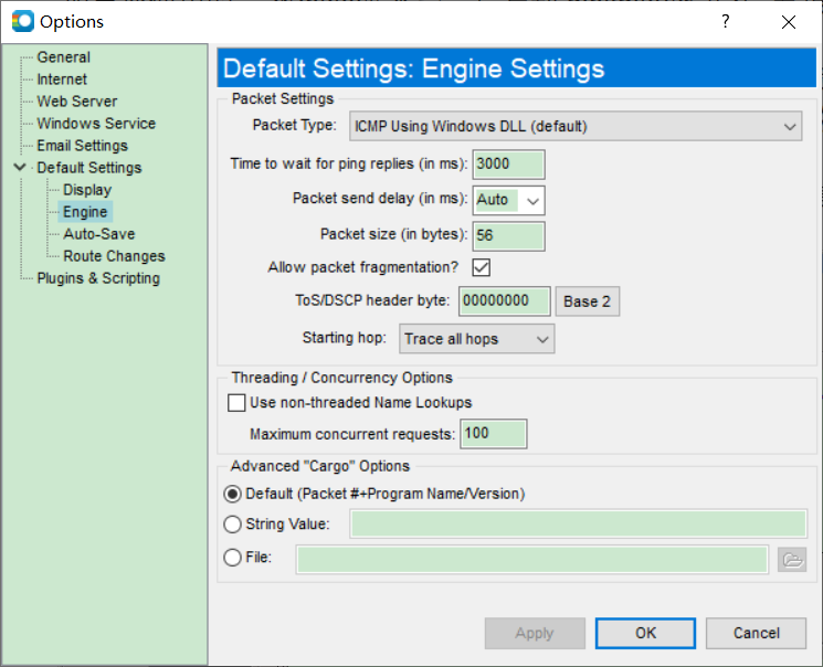 wireshark uses icmp traceroute