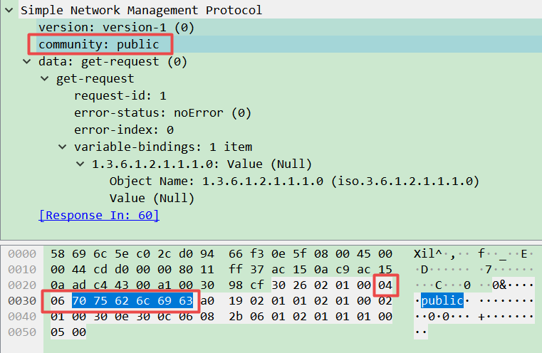 wireshark windows snmp