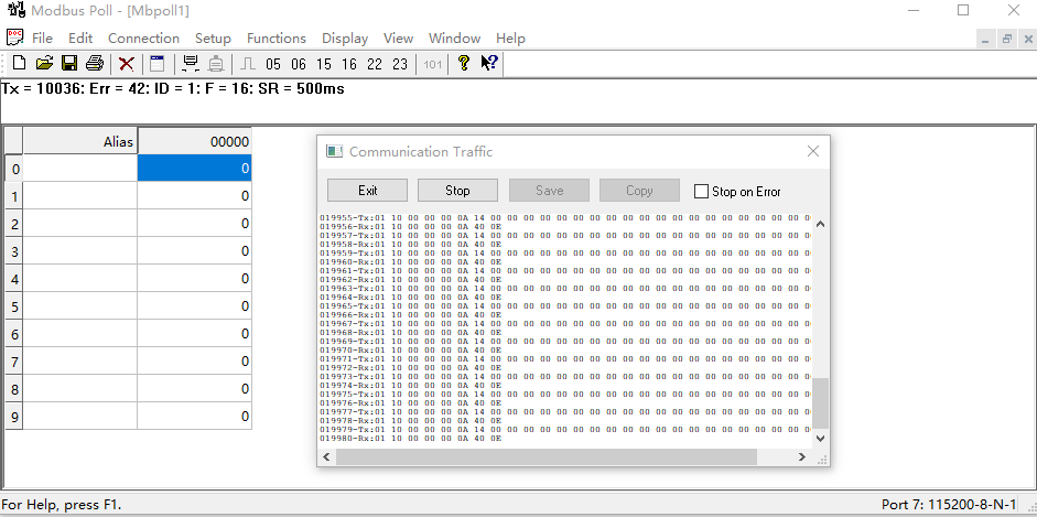 Modbus RTU测试遇到的问题第1张