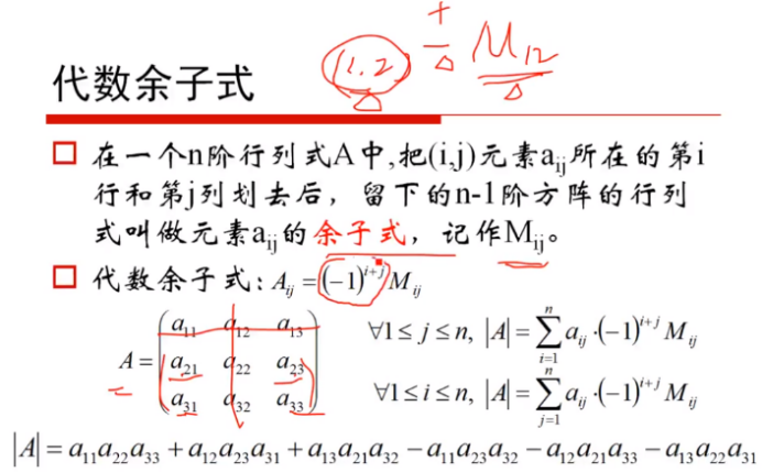 代數餘子式:方陣的行列式:beta分佈的期望:兩點分佈:通過應用例子能更