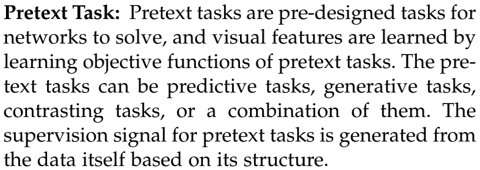 转：Self-Supervised Learning自监督学习中Pretext task的理解第1张