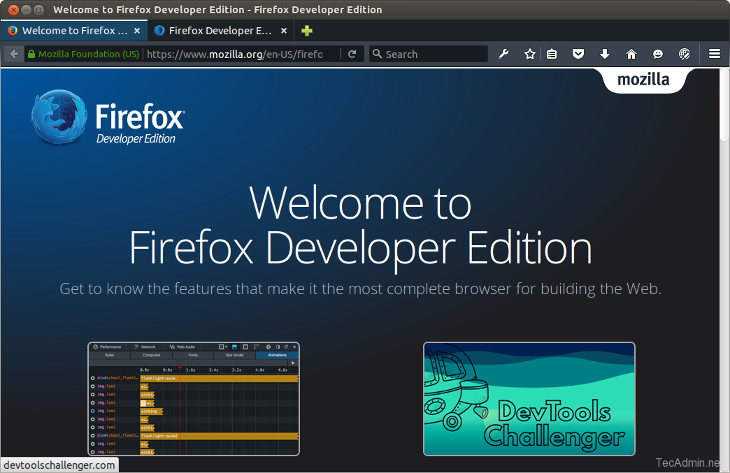 Firefox的开发者版