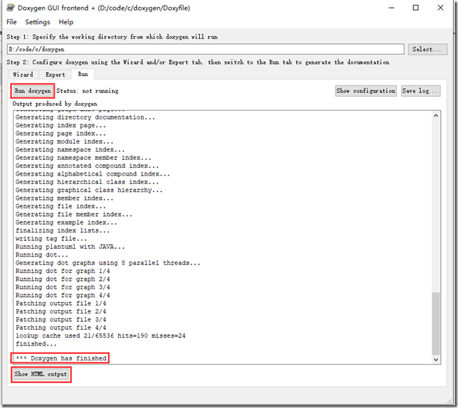 doxygen graphviz call graph