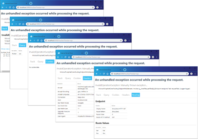 ASP.NET Core错误处理中间件[1]: 呈现错误信息