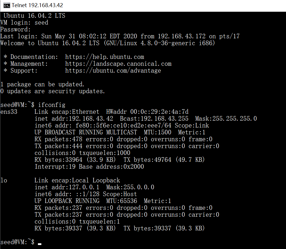 【SEED Labs】TCP Attacks Lab第22张