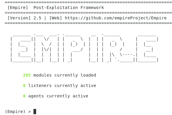 后渗透工具Empire使用教程第1张