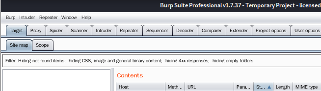 kali burp suite tutorial