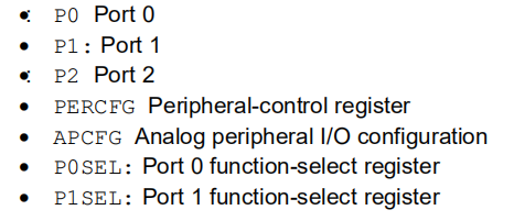 GPIO寄存器1