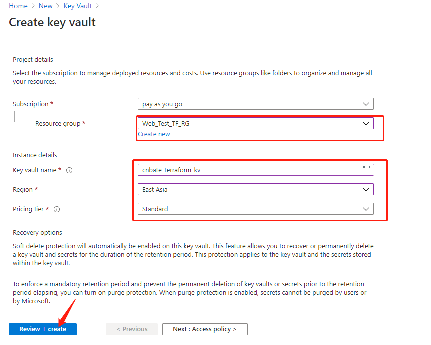 Azure Terraform（四）状态文件存储