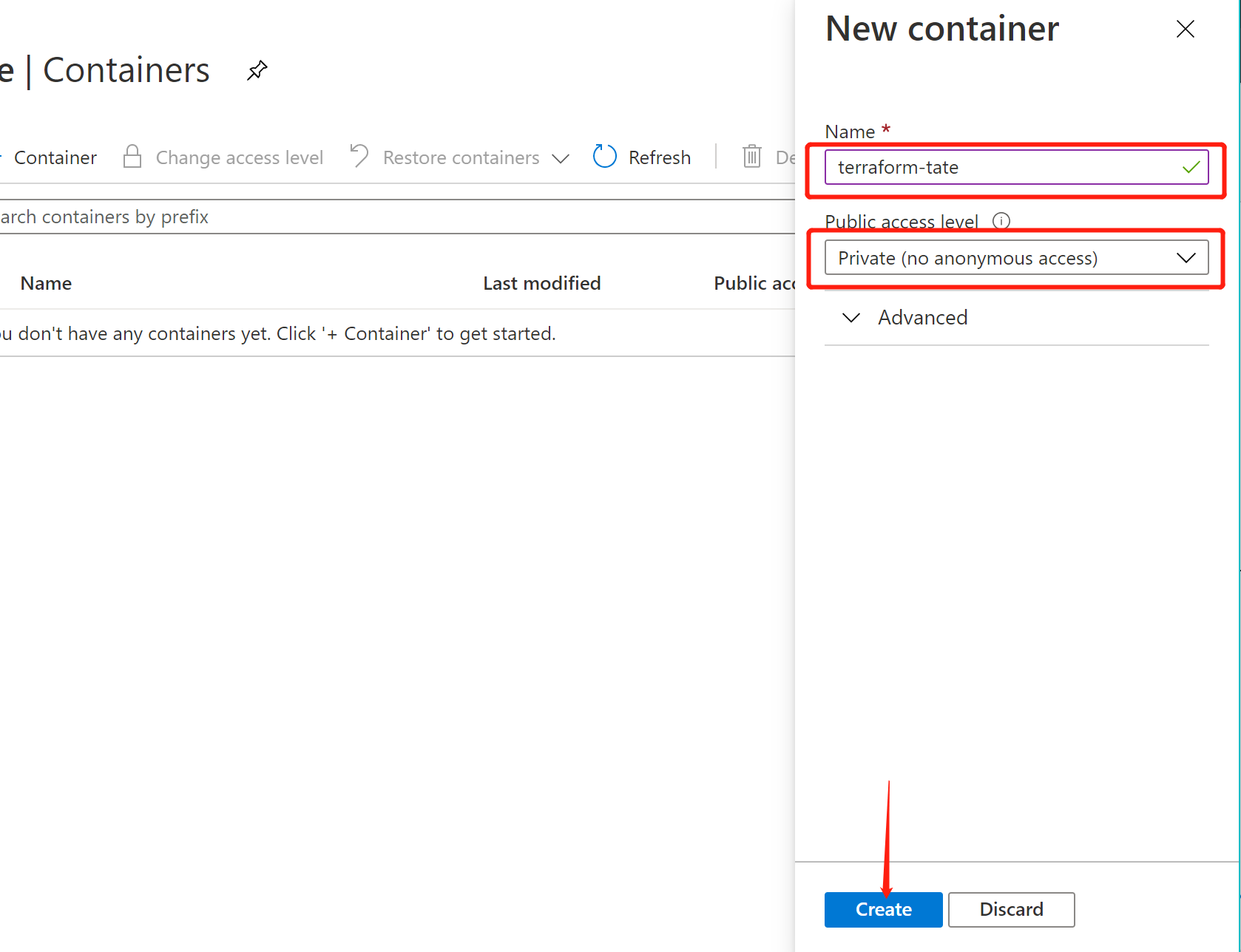 Azure Terraform（四）状态文件存储