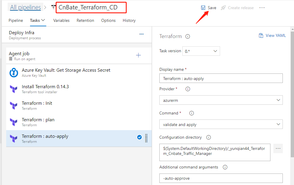 Azure Terraform（五）利用Azure DevOps 实现自动化部署基础资源