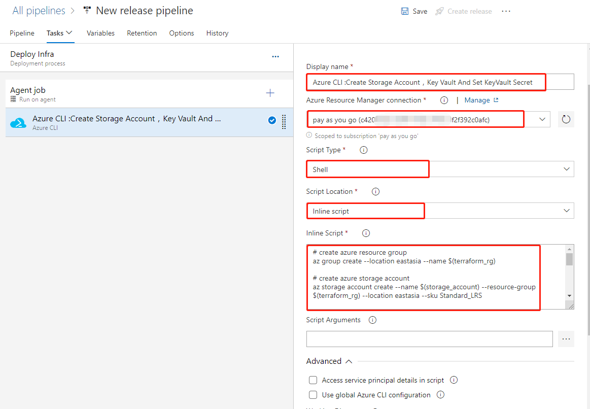 Azure Terraform（七）利用Azure DevOps 实现自动化部署基础资源（补充）