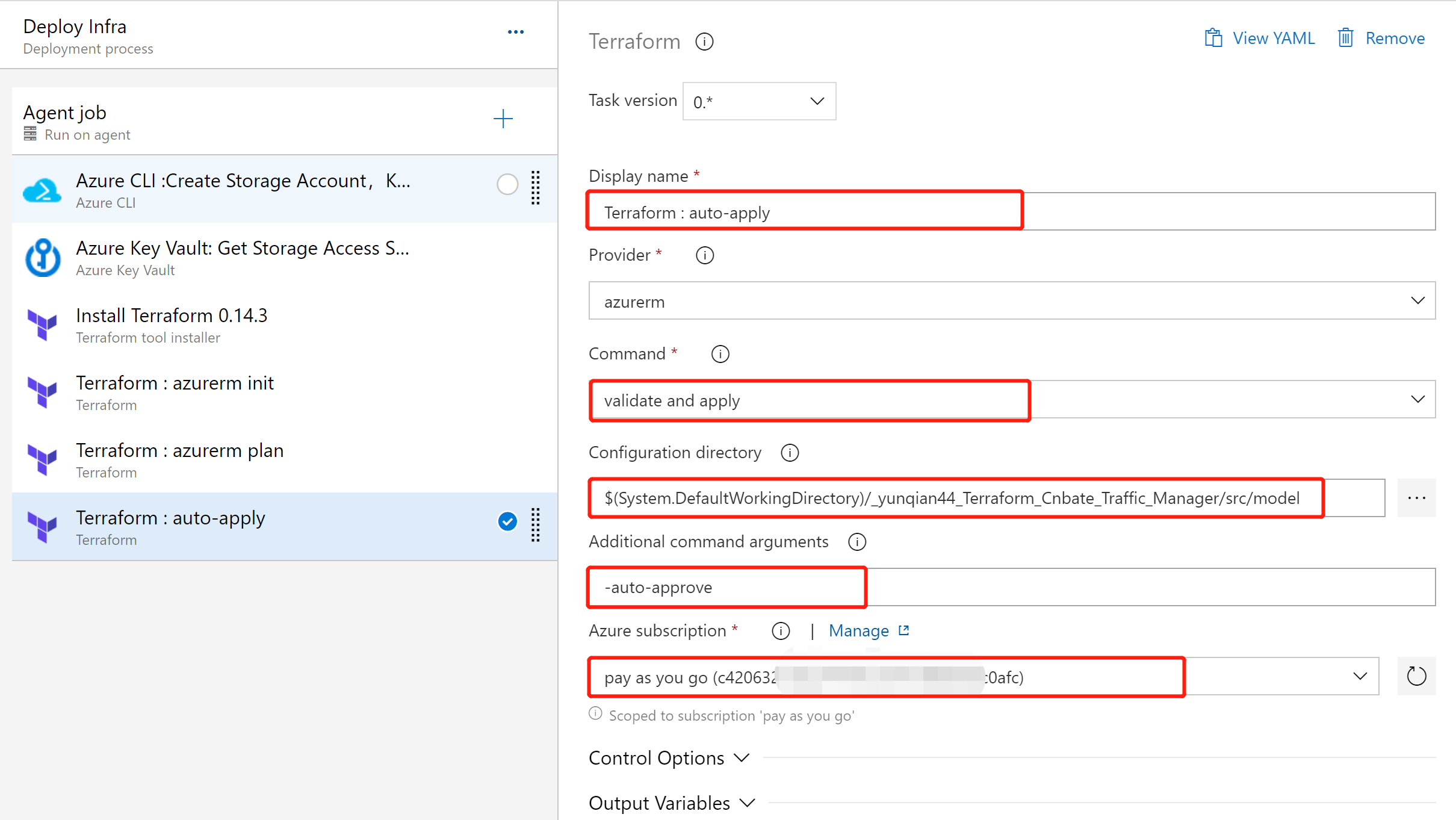 Azure Terraform（七）利用Azure DevOps 实现自动化部署基础资源（补充）