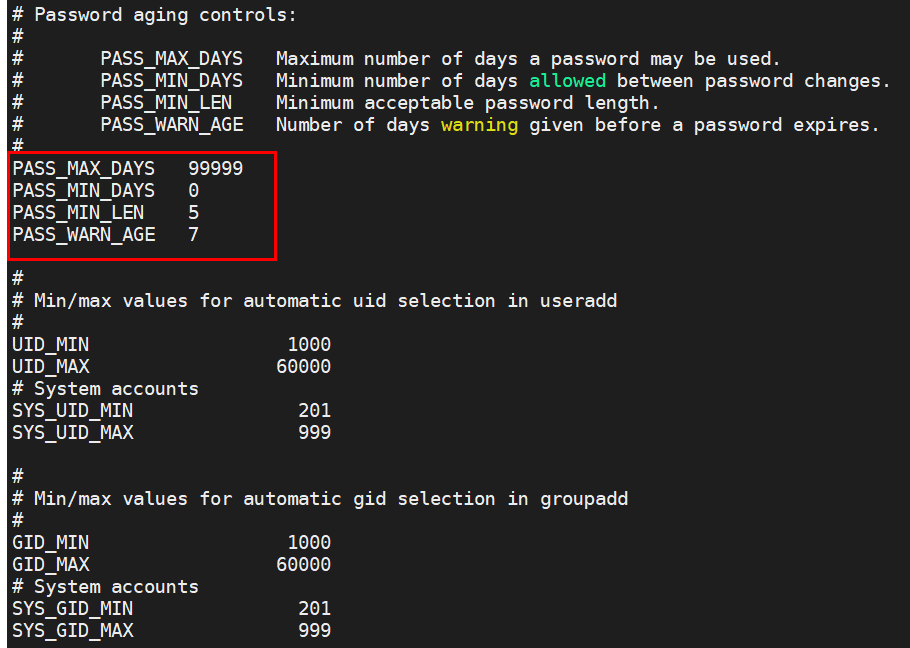 linux账号管理和密码过期设置第3张