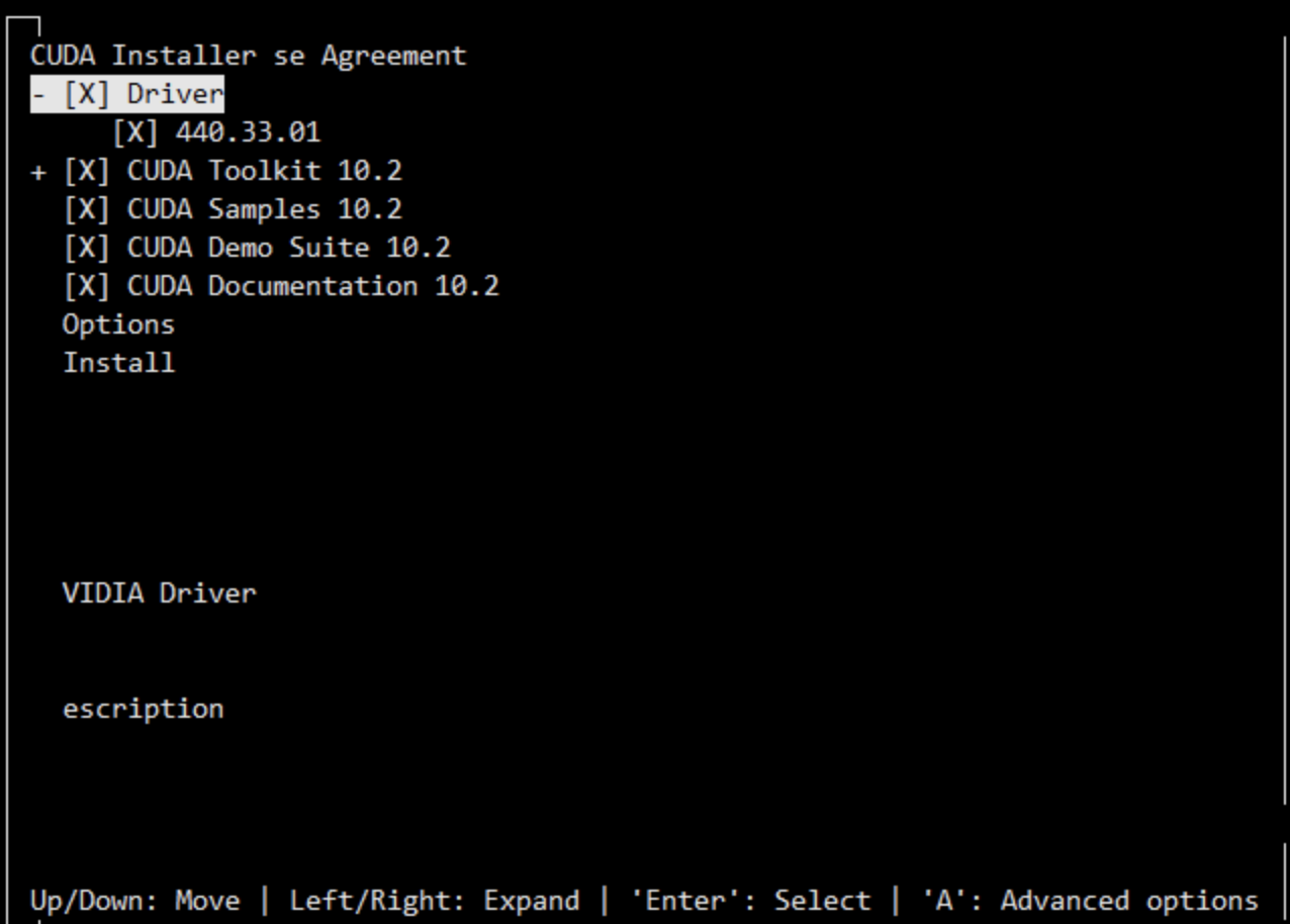 nvidia cuda toolkit installation failed