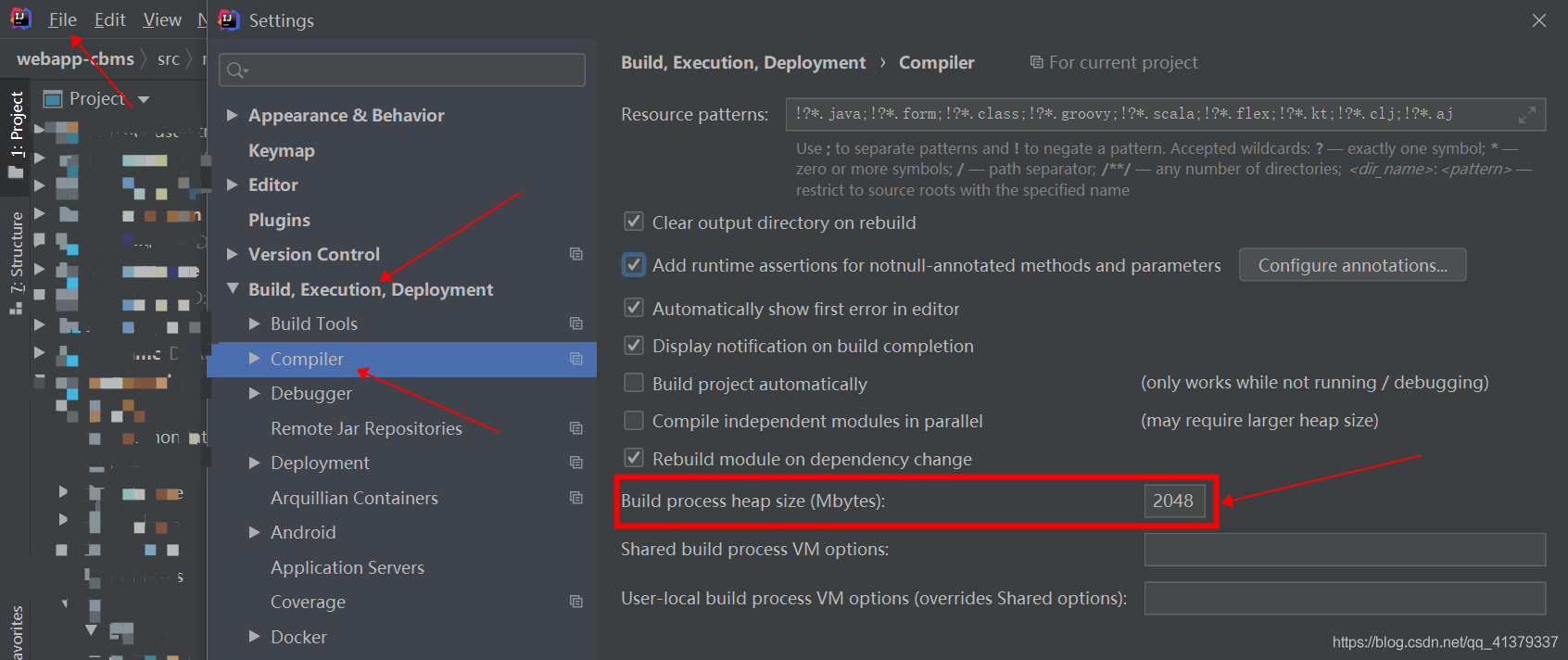 Intellij Idea Heap Size Recommended