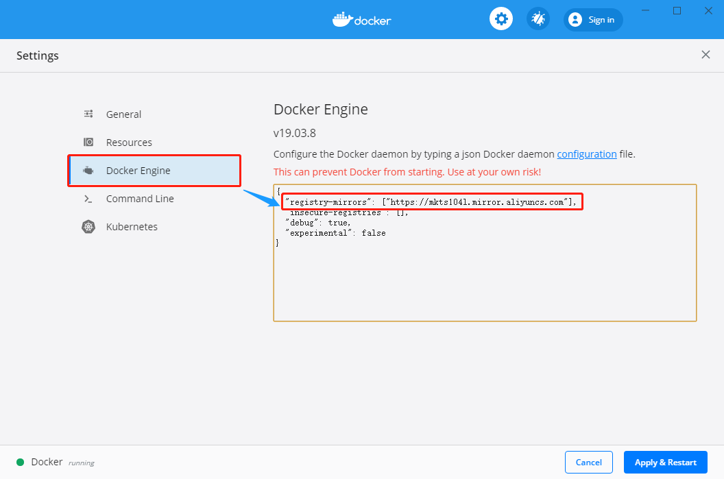 docker-registry-mirrors