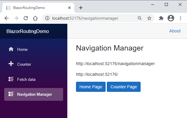 Blazor-App-NavigationManager-NavigateTo-Method
