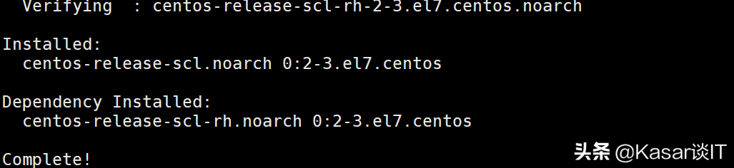 Совпадений не найдено centos release scl