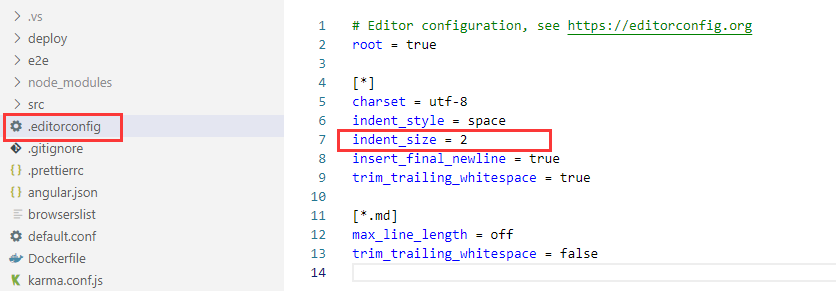 VS2019 开发AngularJS（TypeScript）代码缩进处理第1张