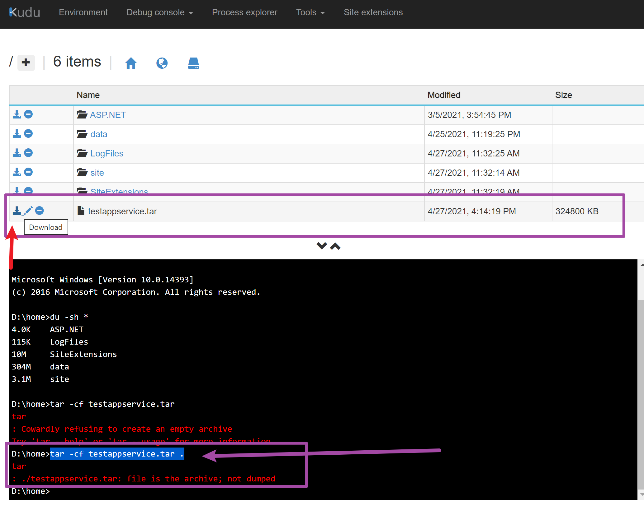 【Azure 應用服務】備份網站時由於檔案太大了，導致應用服務備份失敗。如何解決？