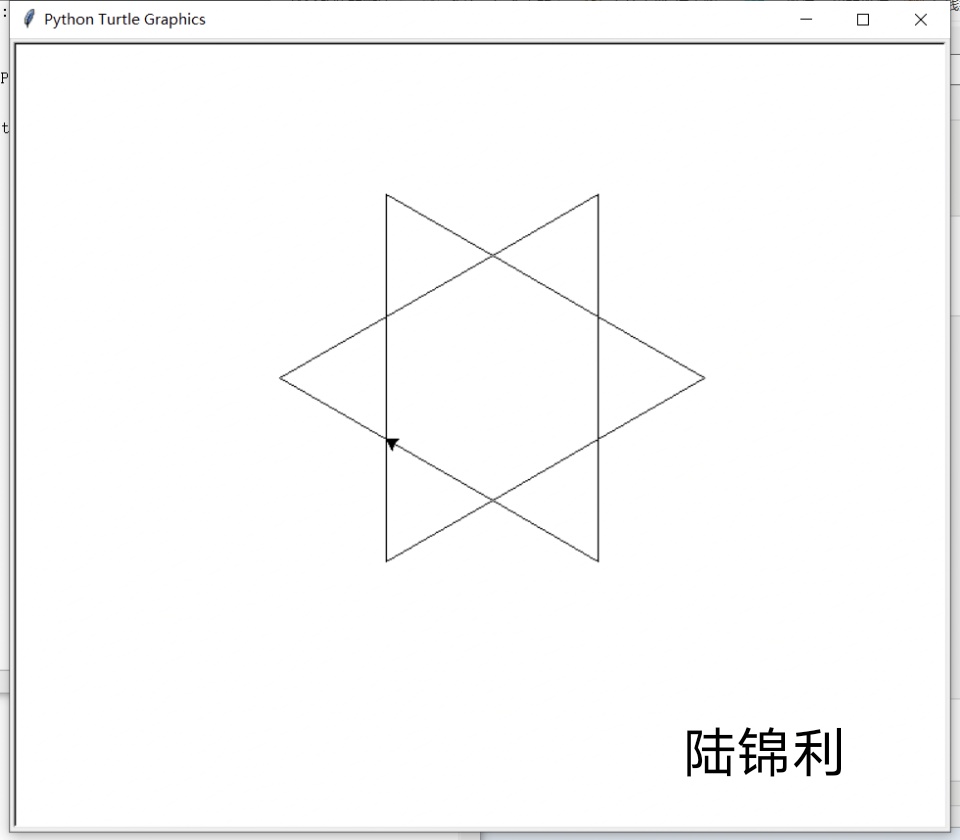 二 六角形 的绘制 描述使用turtle库绘制一个 六角形 Elaine 博客园