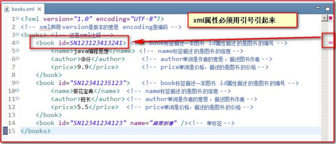 XML 文档必须有根元素