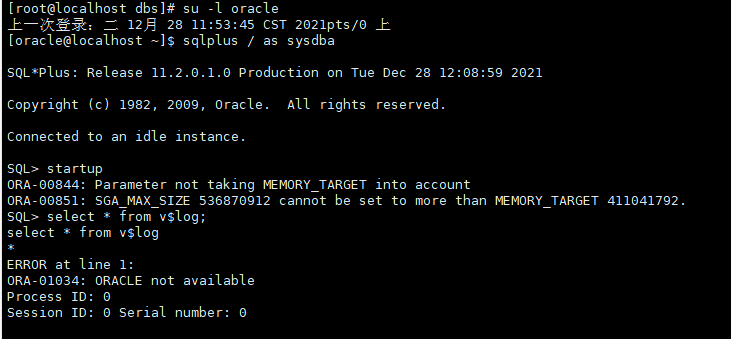 oracle-sga-max-size-cannot-be-set-to-more-than-memory-target