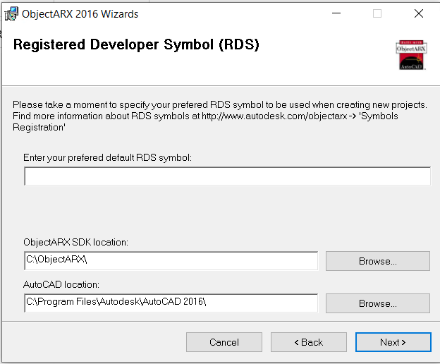 ObjectARXWizard安装2