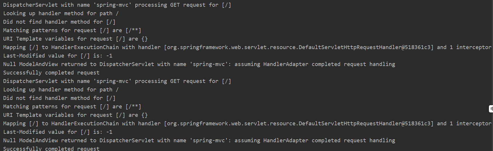 Null Modelandview Returned To Dispatcherservlet With Name Spring Mvc