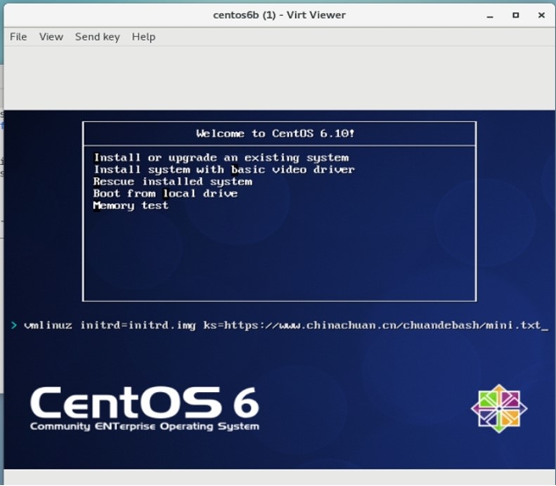  virt install 