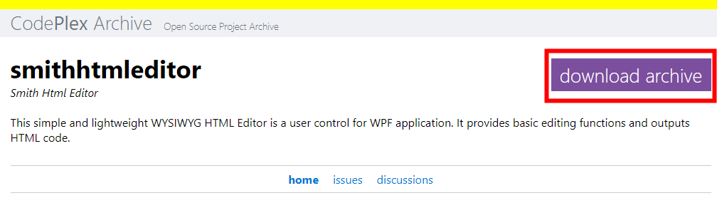 学习使用Wpf开源的文本编辑器—smithhtmleditor