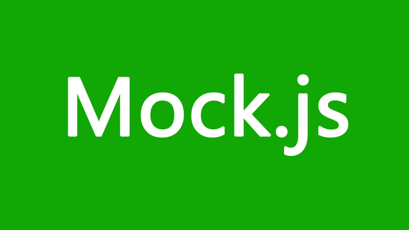 玩转 Mockjs，前端也能跑的很溜