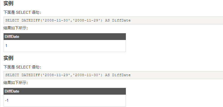 mysql date diff