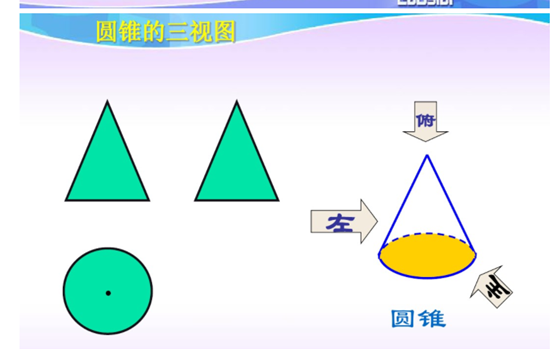 圆柱圆锥穿插体三视图图片