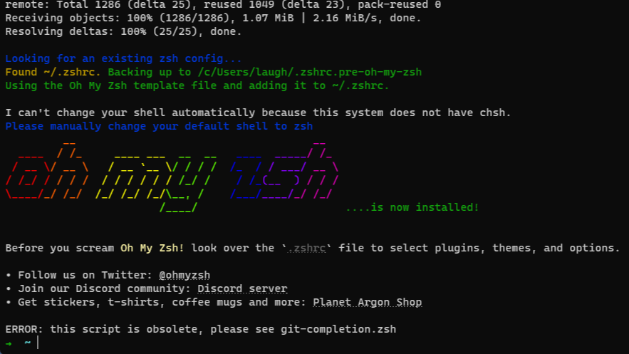 一文搞定 Windows Terminal 设置与 zsh 安装【非WSL】