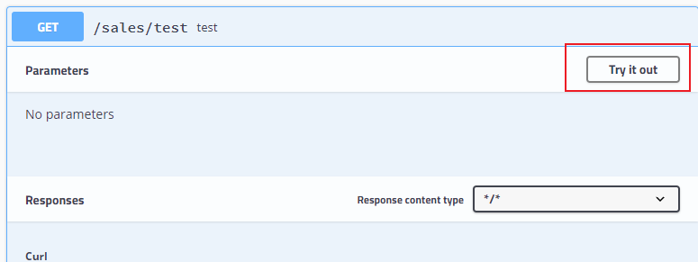 /sales/test test 
Parameters 
No parameters 
Responses 
Curl 
Try it out 
Response content type 