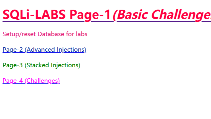 sqli-labs.less1-7过关记录